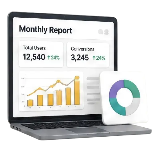 Transparent Monthly Reporting
